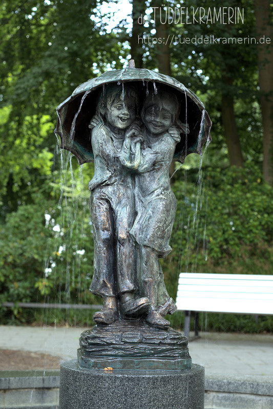 Skulptur im Kurpark von Binz